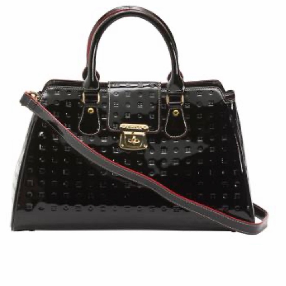 Arcadia Patent Leather Bag Italian Like New
